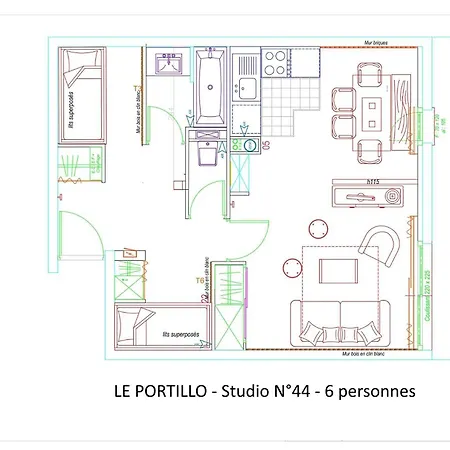 Le Portillo - Piscine - Pour 6 Personnes Mae-5203 Apartmán Eaux-Bonnes